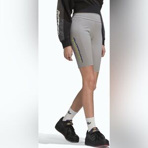 NWT Adidas Women's Biker Shorts/Short Leggings, Grey, Sizes S and M